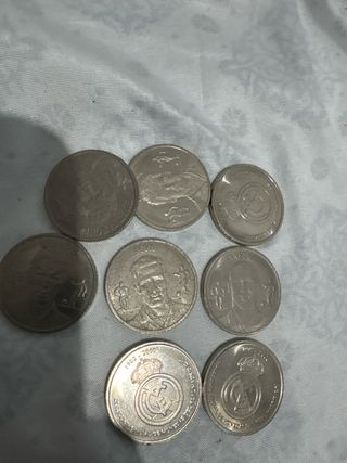 Monedas Conmemorativas Real Madrid Antiguas