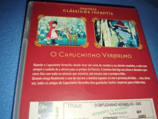 Lote 4 DVDs Infantis Usados