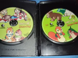 Lote 4 DVDs Infantis Usados