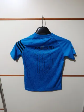Maglia calcio Adidas Messi blu