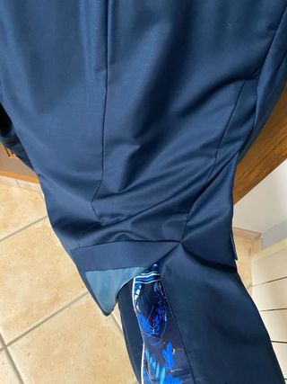 Traje azul marino completo Talla M