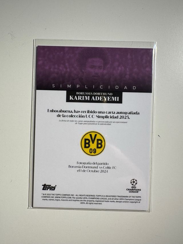 Karim Adeyemi Auto Simplicidad /25