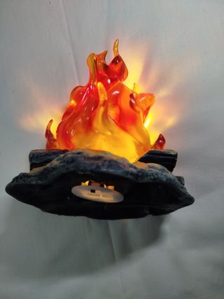 Luz Nocturna Calcifer Llama Anime