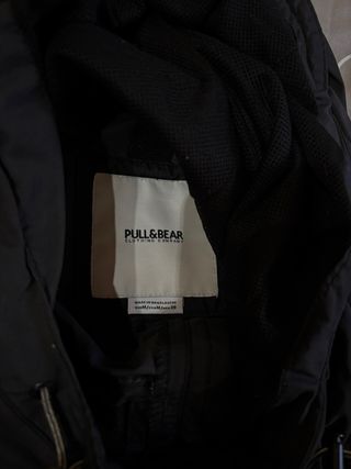 Cortavientos Pull&Bear Negro