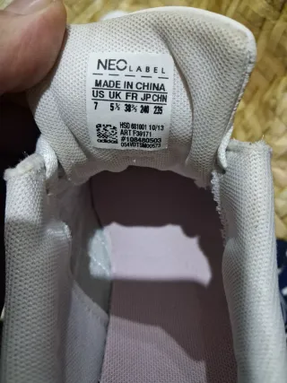 Zapatillas Adidas Neo Mujer Talla 38