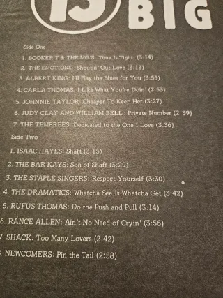Vinilo LP Stax Original Big Hits
