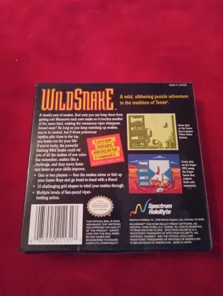 Wild Snake Game Boy Nintendo