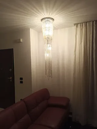 Lampadario cristallo Swarovski