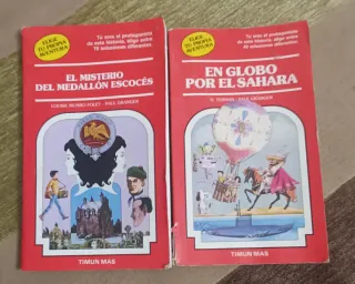 2 libros elige tú propia aventura