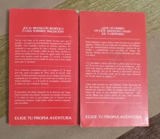 2 libros elige tú propia aventura