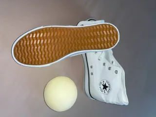 Converse Botas Blancas Unisex Talla X