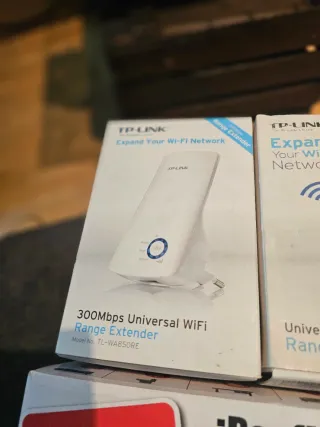 2 repetidores TP-Link + PLC Devolo dLAN 500 WiFi