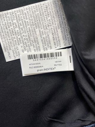 Cazadora Zara denim alamares