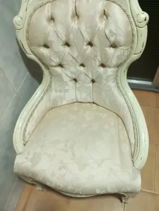 Silla estilo Luis XV,  para Restaurar