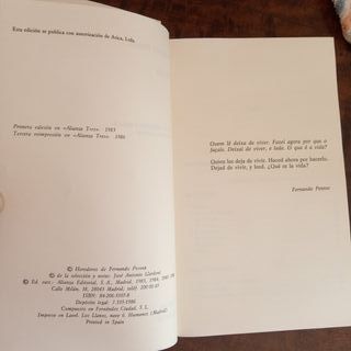 Libros de Fernando Pessoa