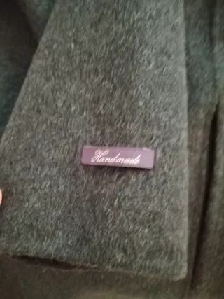 Chaquetón mujer gris