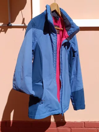 Chaqueta Cortavientos Montaña Impermeable Talla S