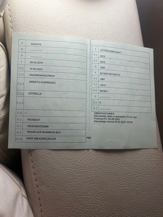 Peugeot Traveller 2019