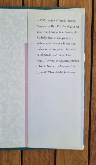 Libro (literatura juvenil): Scratch - F. Lalana