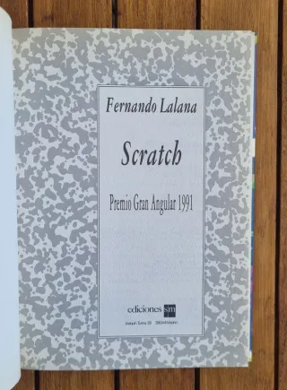 Libro (literatura juvenil): Scratch - F. Lalana