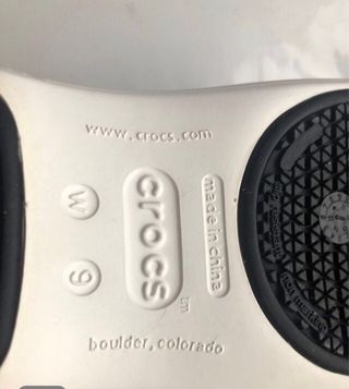 Zuecos Crocs Blancos Talla 40