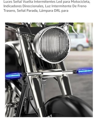 Luces Intermitentes LED Moto