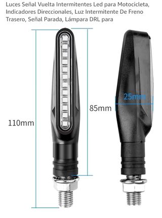 Luces Intermitentes LED Moto
