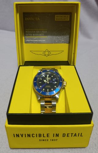 Reloj Invicta Profesional Azul/Dorado