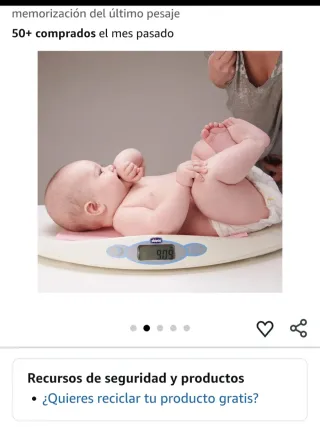 Bilancia digitale Chicco per neonati