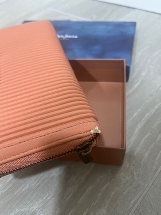 Cartera Pepe Jeans Azul y Marrón