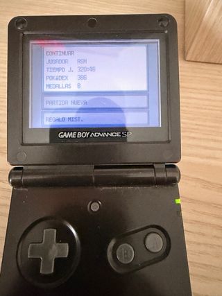 Nintendo Game Boy Advance SP Negra