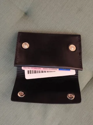 Portafogli porta carte in pelle