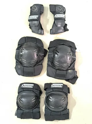 Protecciones Powerslide Rodilleras Coderas Muñecas