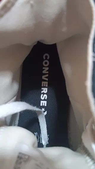 Converse All Star Negras Plataforma