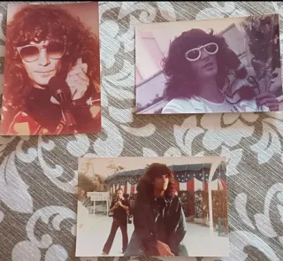 Foto Renato Zero fuori scena 1979-80