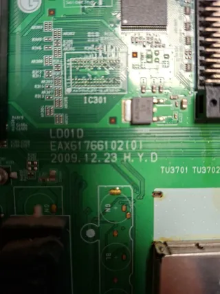Placa base TV LG