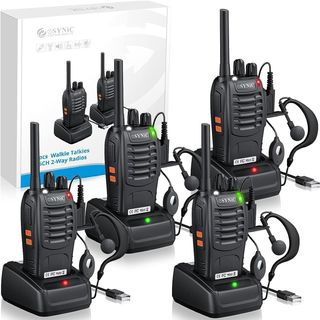 2 Walkie Talkies Recargables eSynic 16 Canales