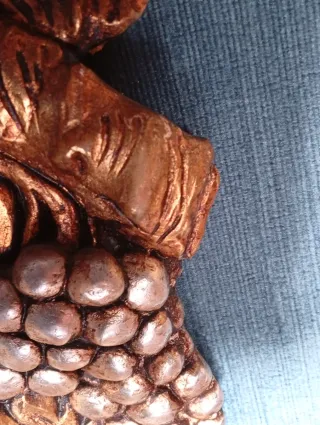 Espejo Vintage Grande Marco Tallado Dorado