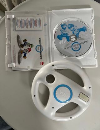 Mario Kart Wii + Volante Original Nintendo