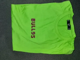 Maglietta uomo BULL95 verde manica corta