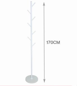 Perchero 170cm Base Mármol Blanco