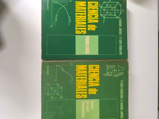 Pack completo de 2 libros de Ciencia de Materiales