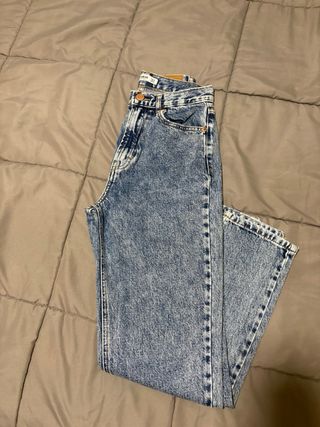 Pantalón vaquero Pull&Bear azul