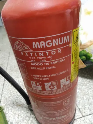 Extintor 9kg