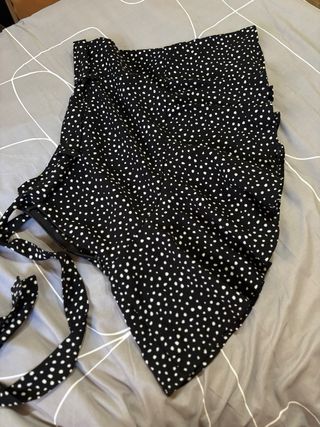 Falda pantalón Stradivarius lunares