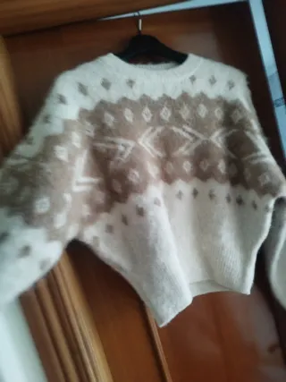 Jersey Zara efecto cepillado Talla M/L nuevo