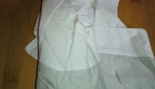 Zara Vestido Branco e Cinza 2-3 anos