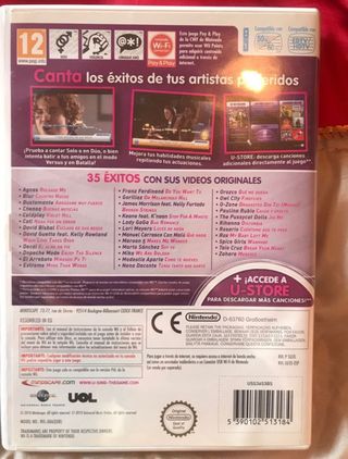 U-Sing 2 + Micrófono Wii