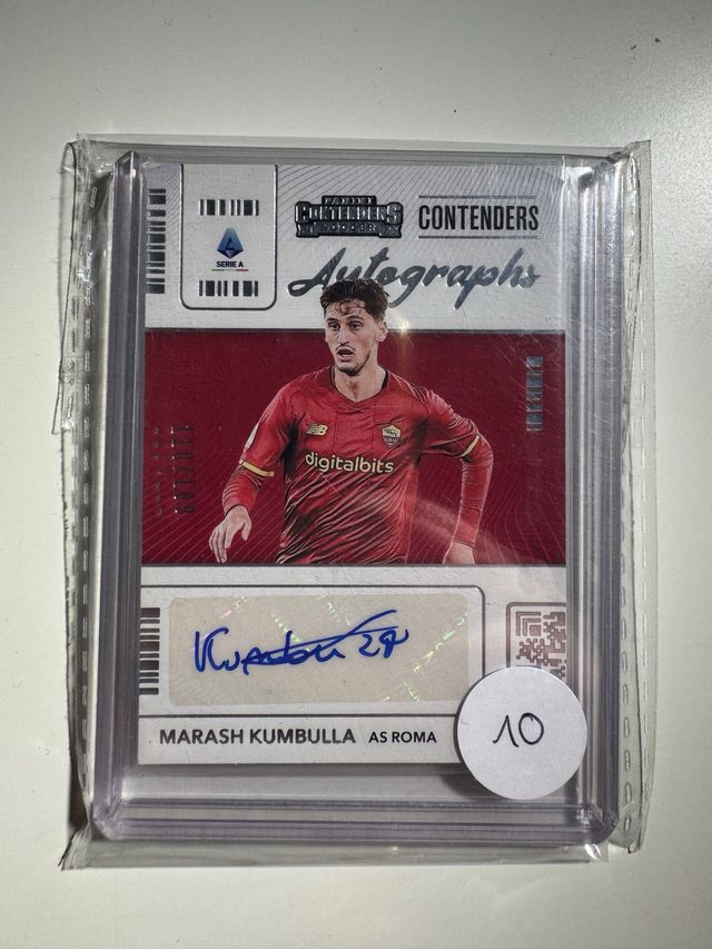 Marash Kumbulla Autograph /189 AS Roma