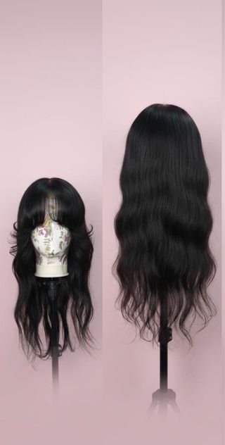 Peluca Cabello Natural 28 Negro